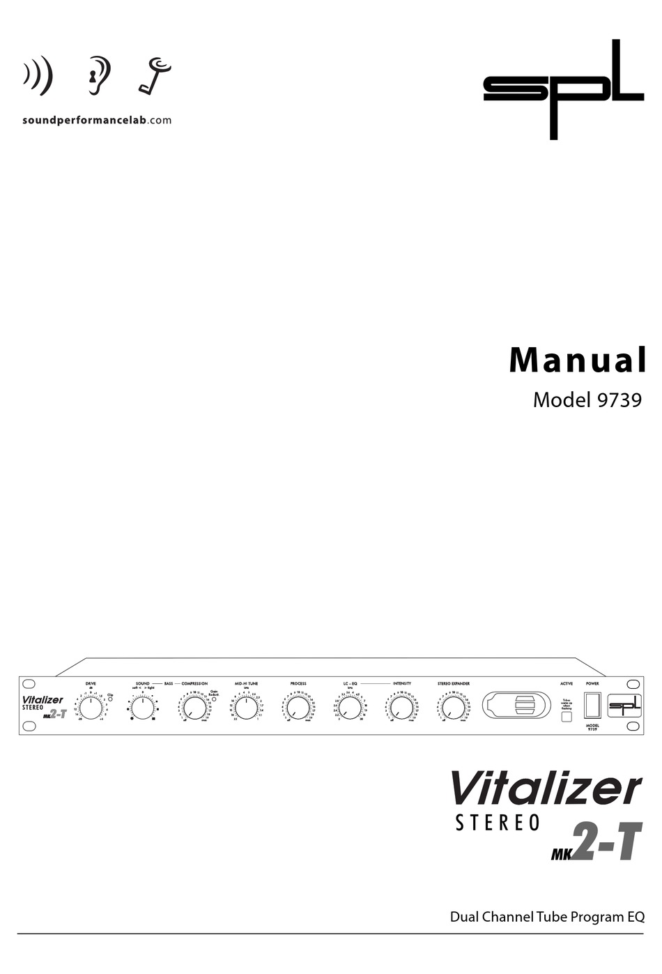 0円 激安価格の SPL チューブプログラムEQ Model 9739 Stereo Vitalizer MK2-T
