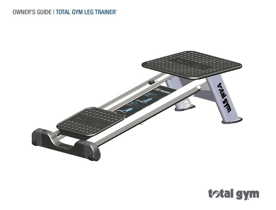 TOTAL GYM LEG TRAINER OWNER