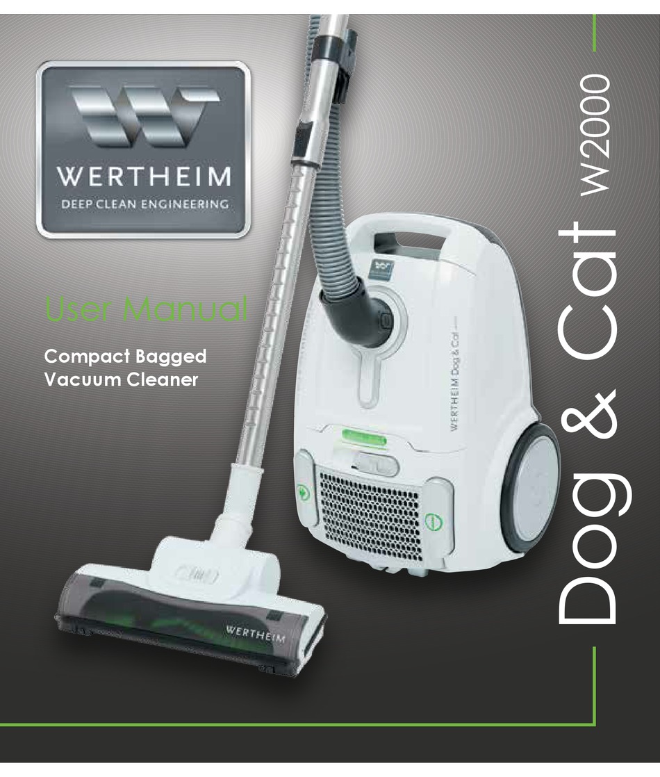 15X Wertheim Vacuum Bags For W2000 Dog & Cat Vacuum 