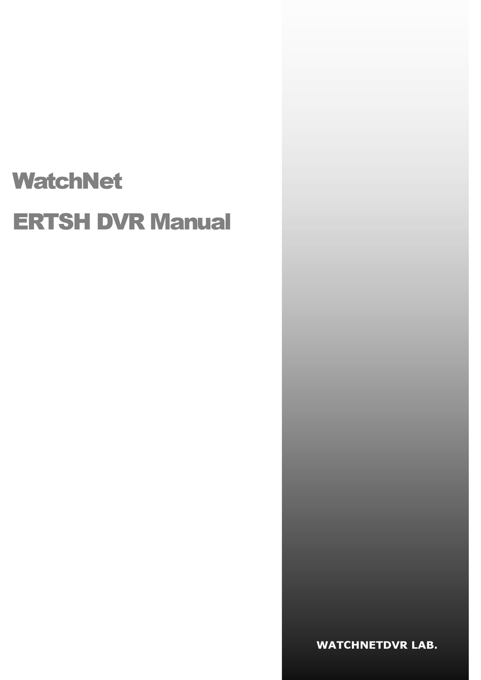 ERTSH MANUAL Pdf Download ManualsLib