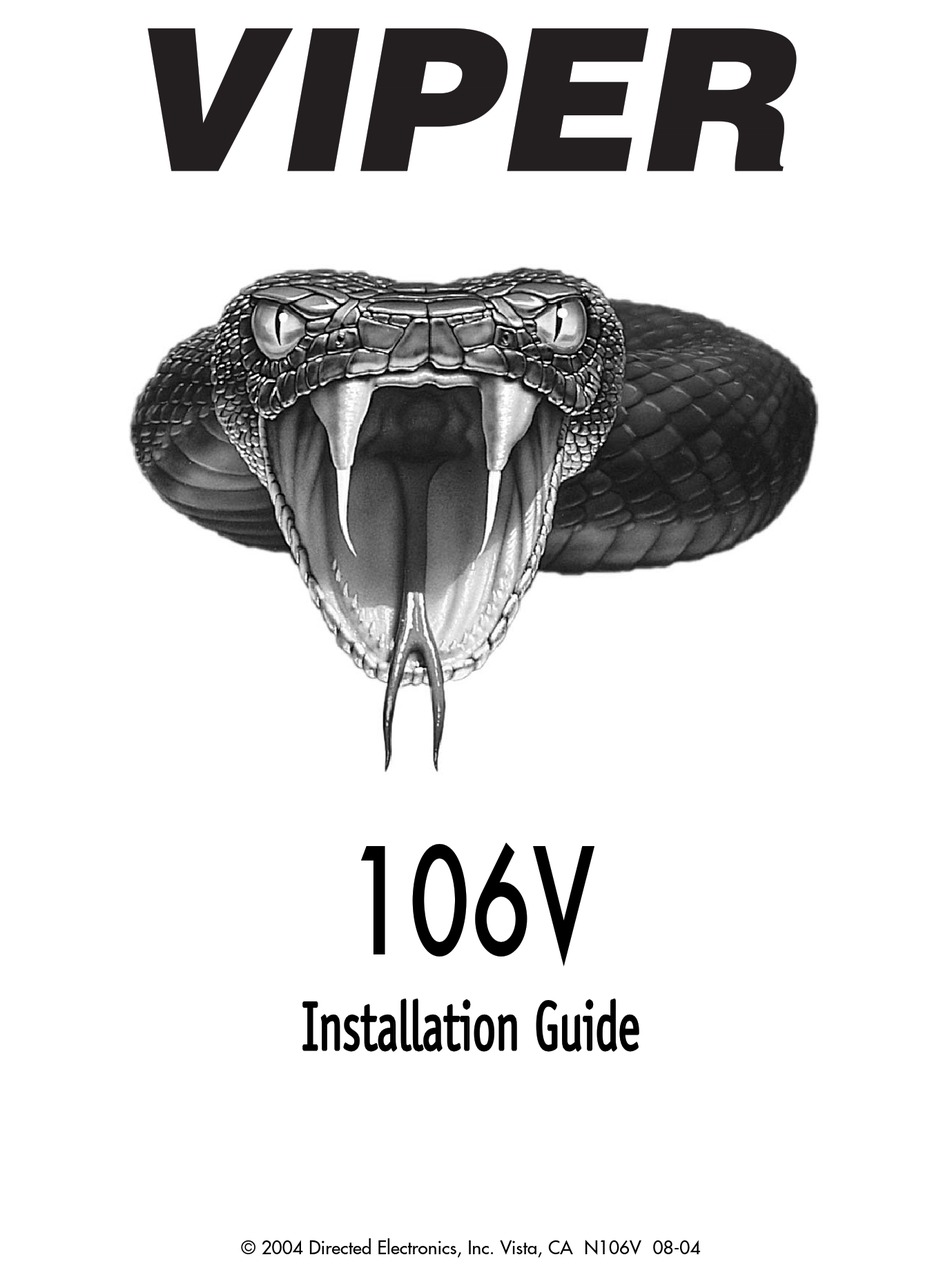 59 Viper 3106v Wiring Diagram - Wiring Diagram Harness