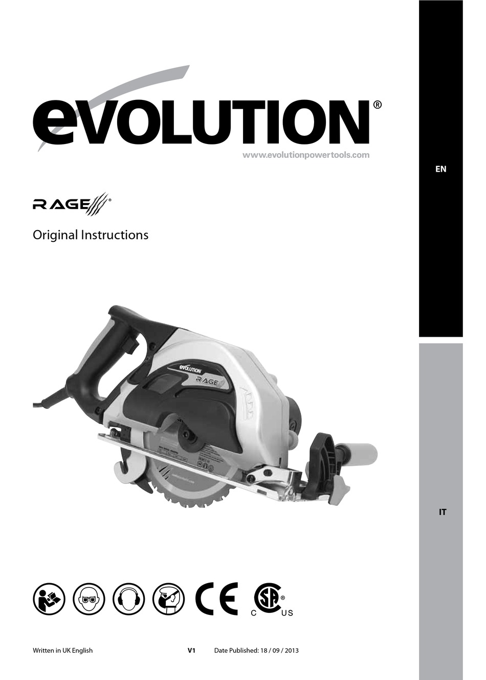 evolution-rage-original-instructions-manual-pdf-download-manualslib