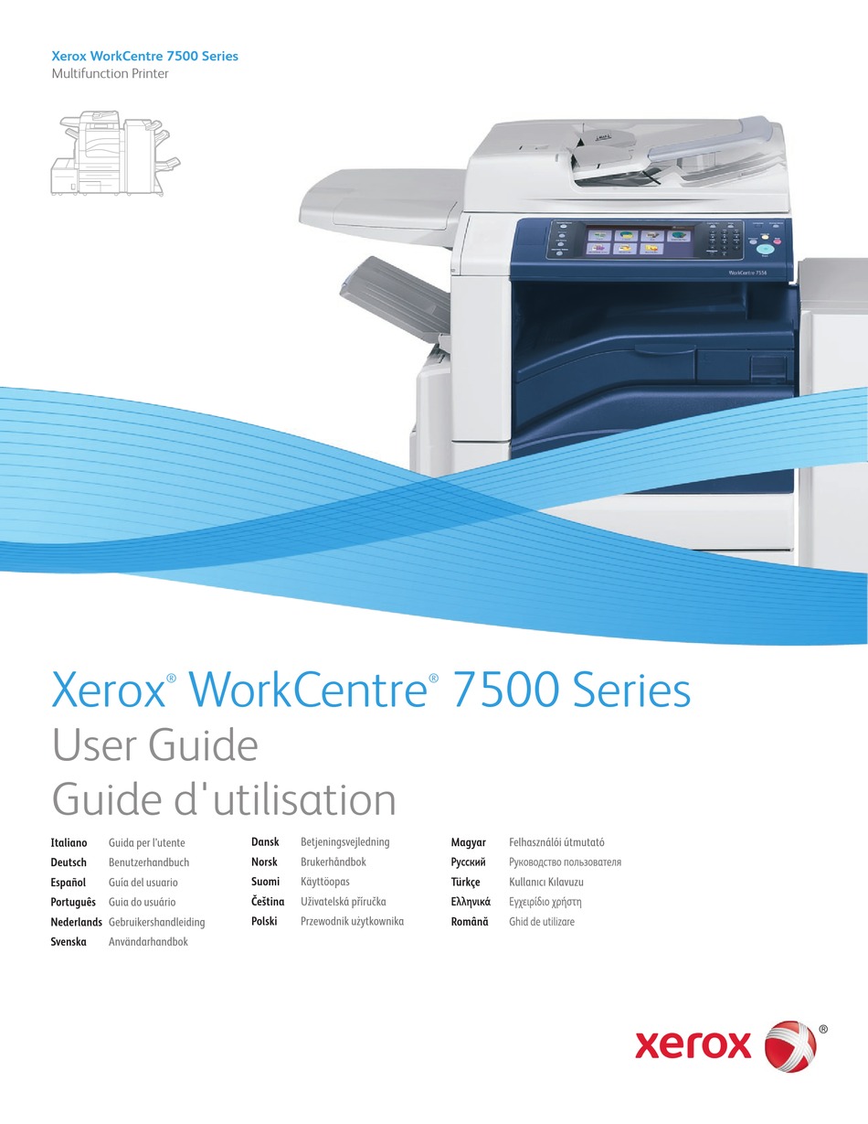xerox workcentre 7500