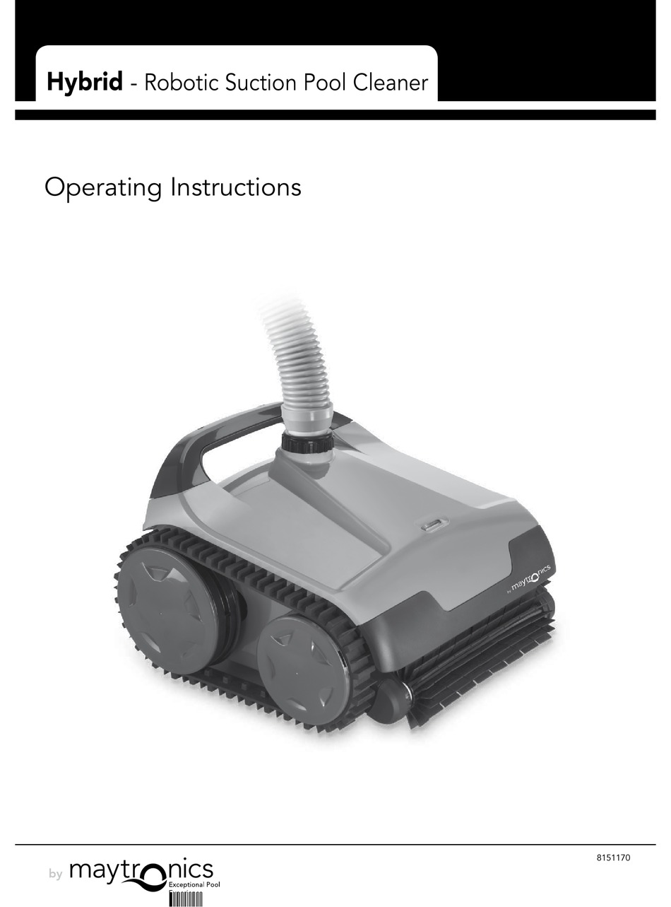 MAYTRONICS HYBRID OPERATING INSTRUCTIONS MANUAL Pdf Download ManualsLib