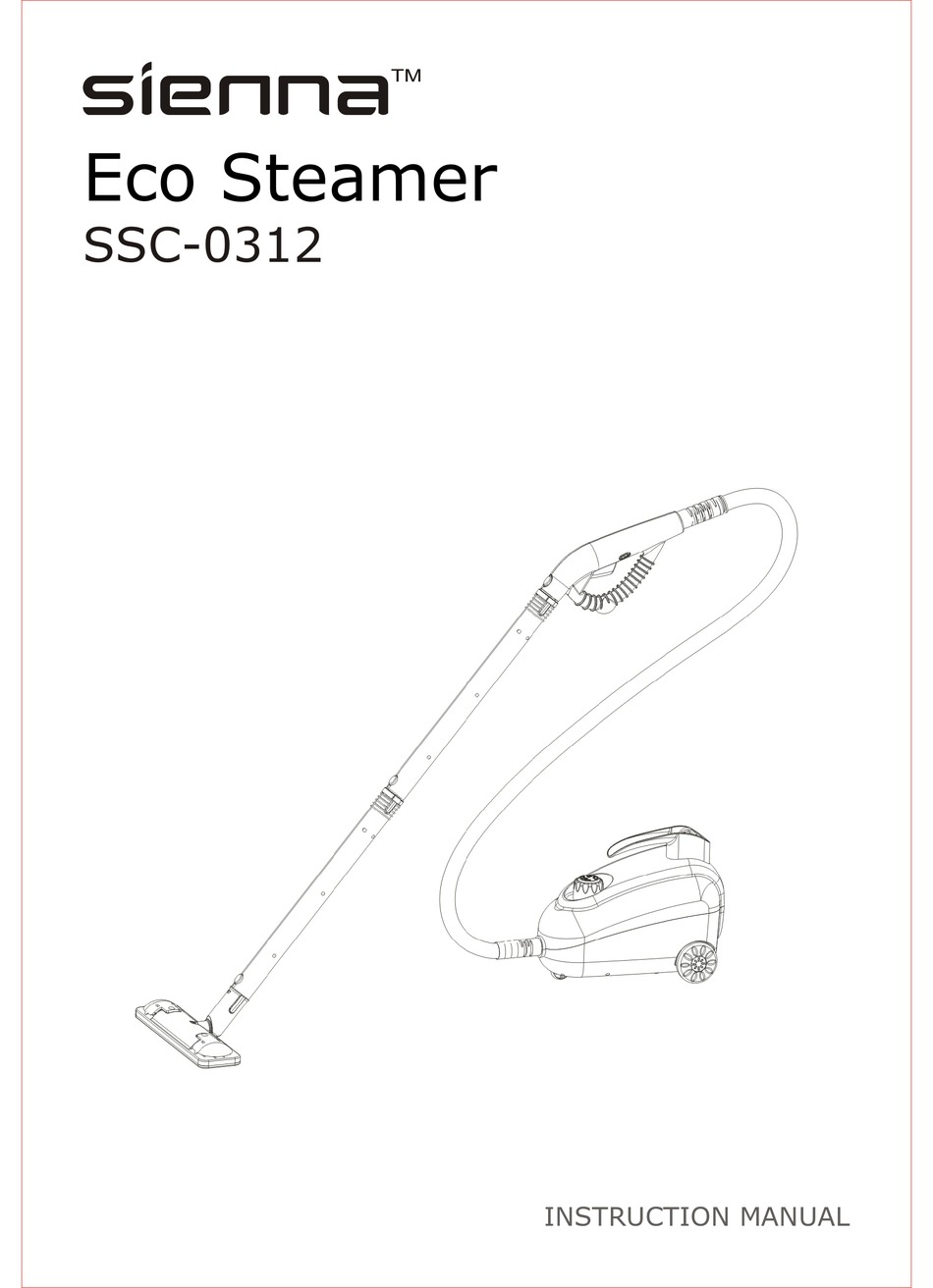 SIENNA ECO STEAMER SSC0312 INSTRUCTION MANUAL Pdf Download ManualsLib