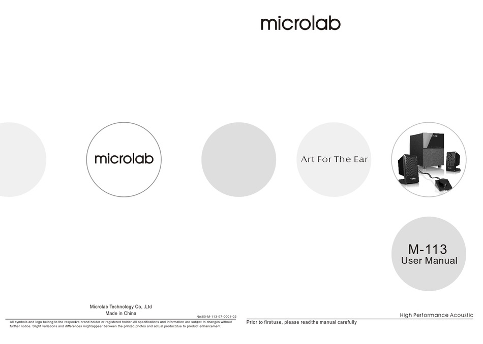 Microlab m 113 схема