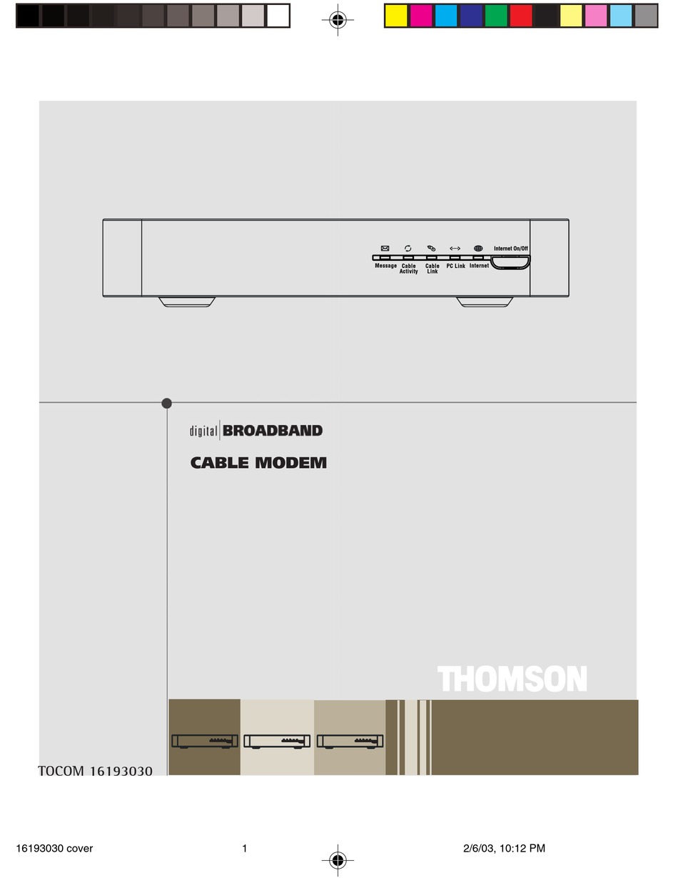 Broadband tcm420 digital thomson Drivers Thomson
