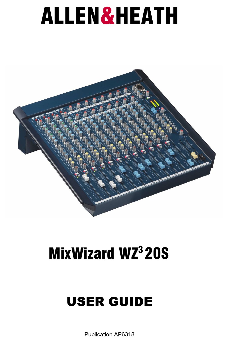 ALLEN & HEATH MIXWIZARD WZ3 20S USER MANUAL Pdf Download ManualsLib