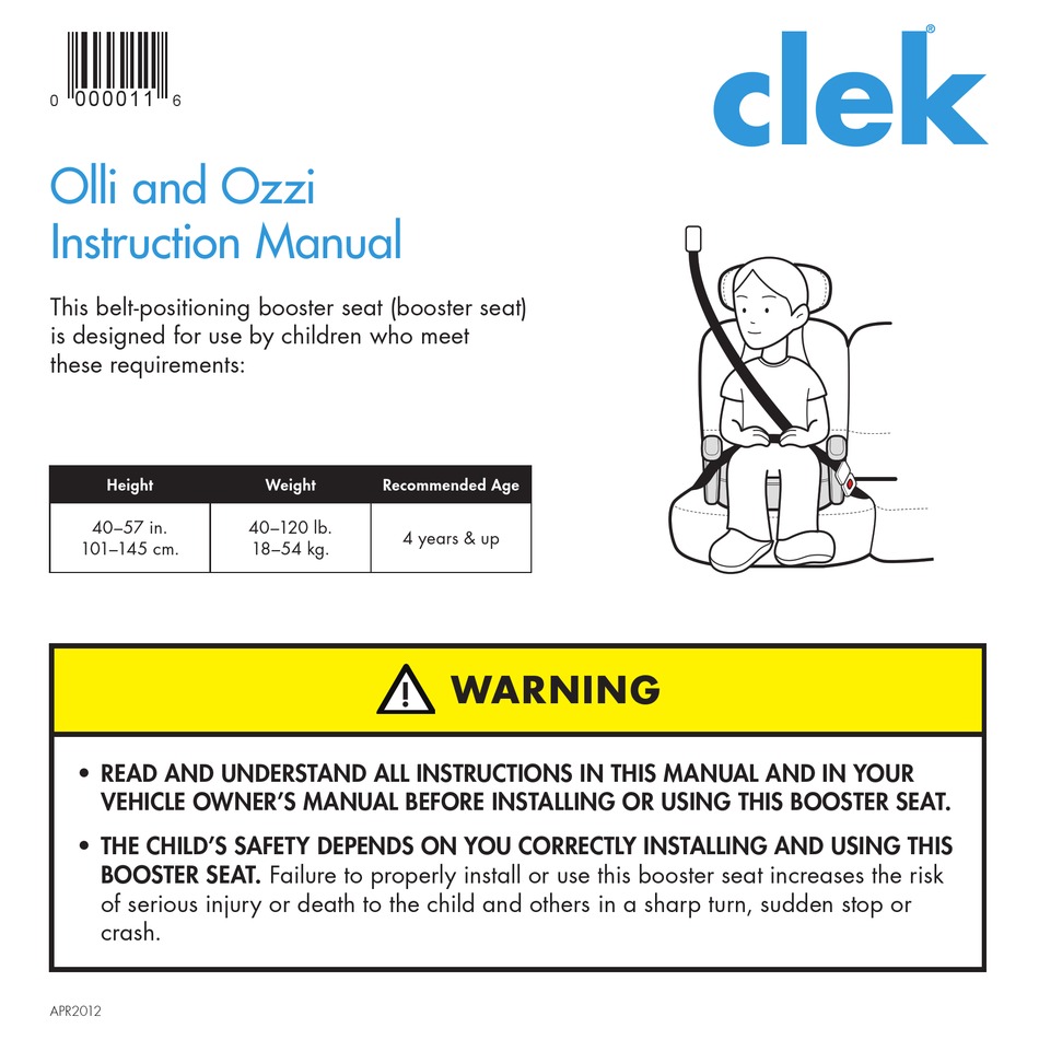 CLEK OLLI INSTRUCTION MANUAL Pdf Download ManualsLib