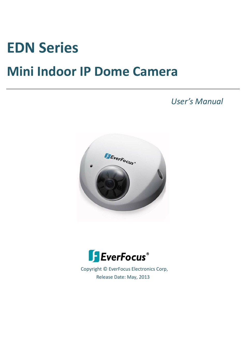 EVERFOCUS EDN SERIES USER MANUAL Pdf Download ManualsLib