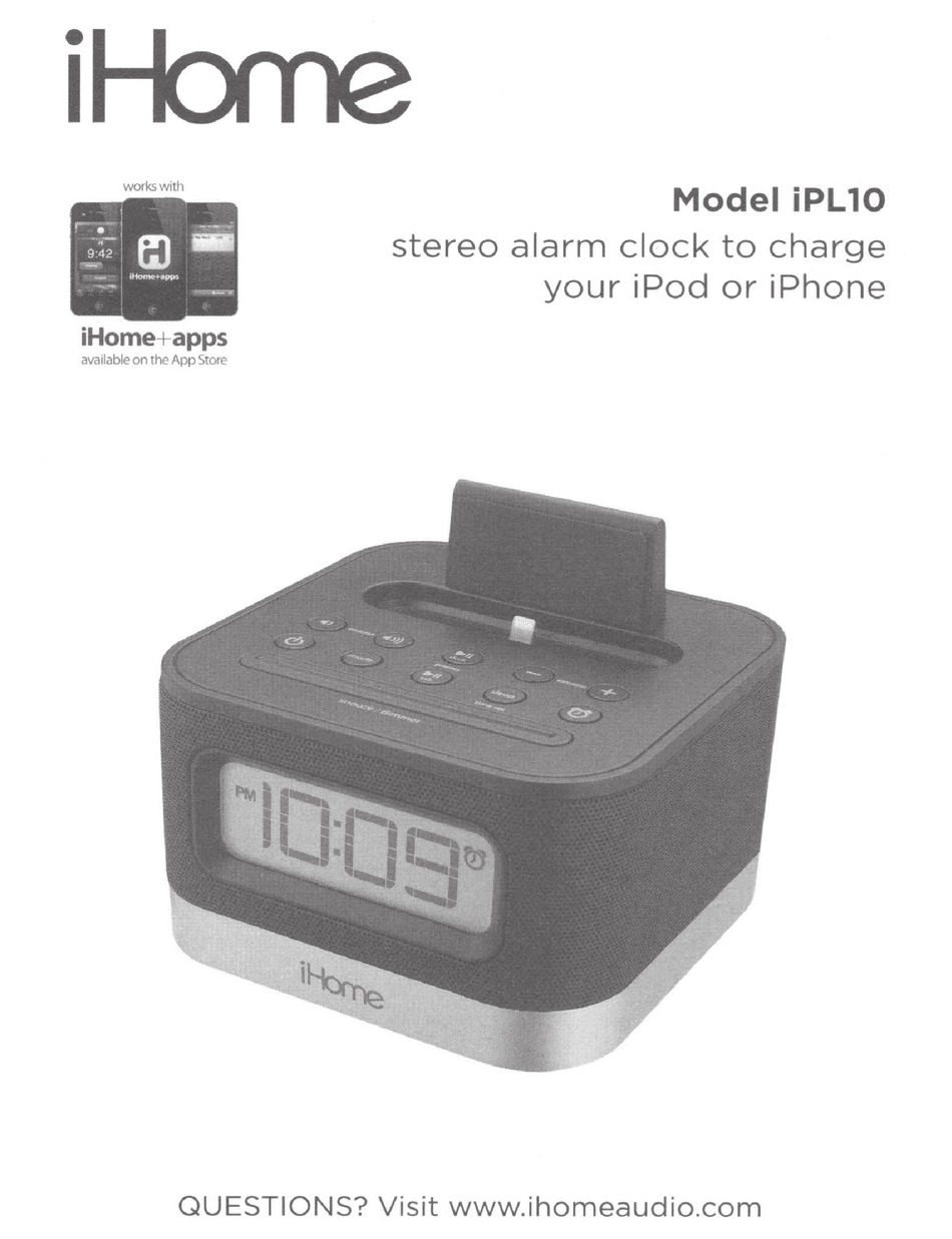 ihome iwbt400 manual