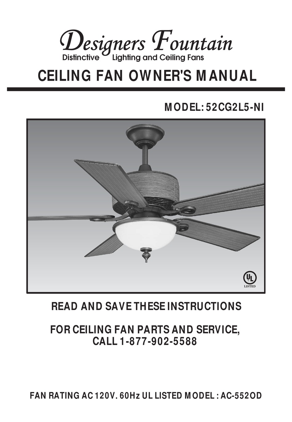 designers fountain ceiling fan