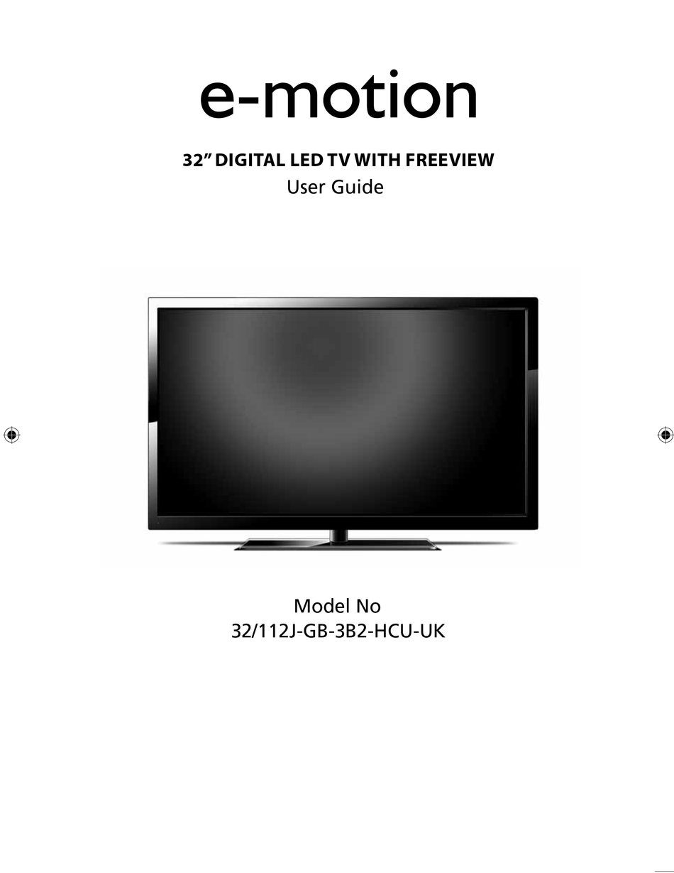 Replacement Remote Control for EMOTION 32/112J-GB-3B2-HCU-UK 32" LED TV 