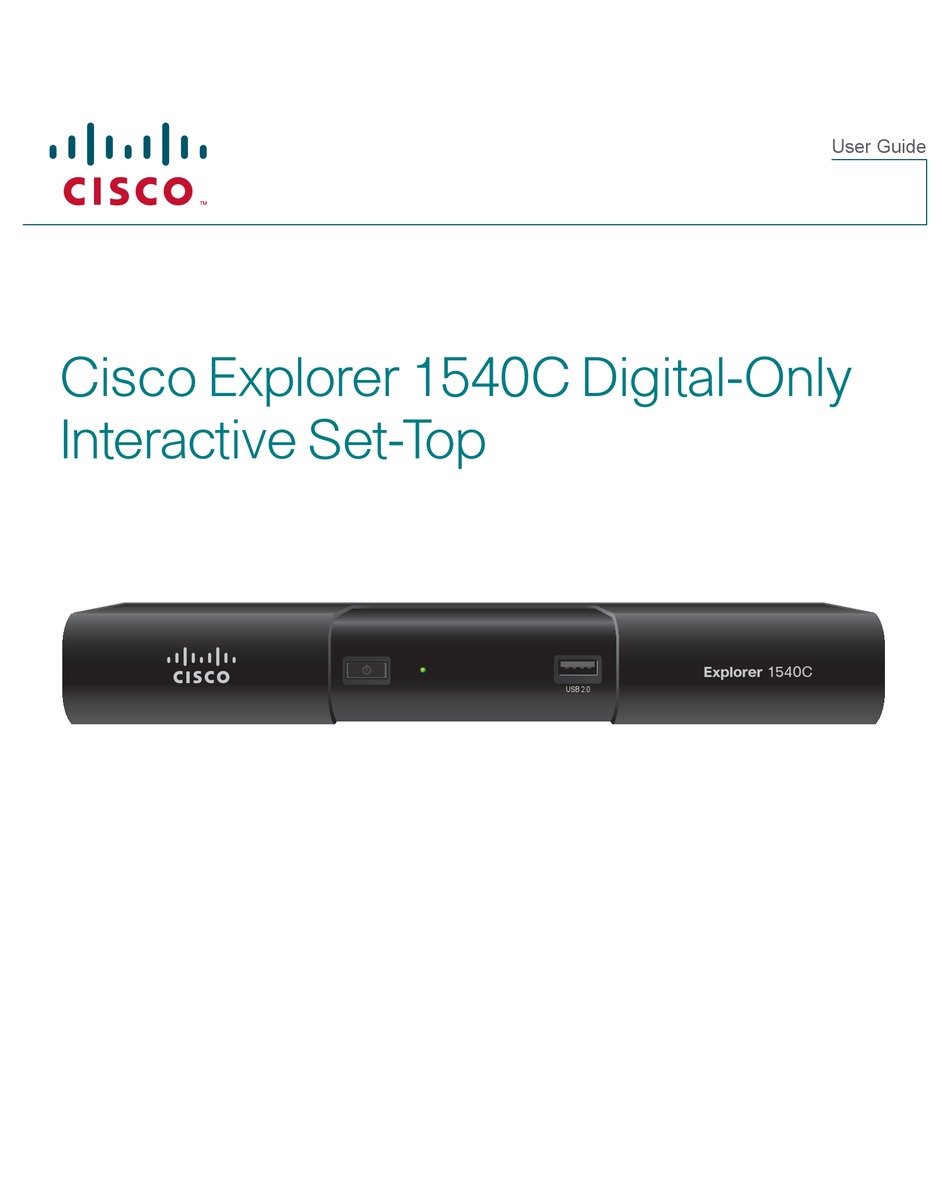 CISCO EXPLORER 1540C USER MANUAL Pdf Download ManualsLib