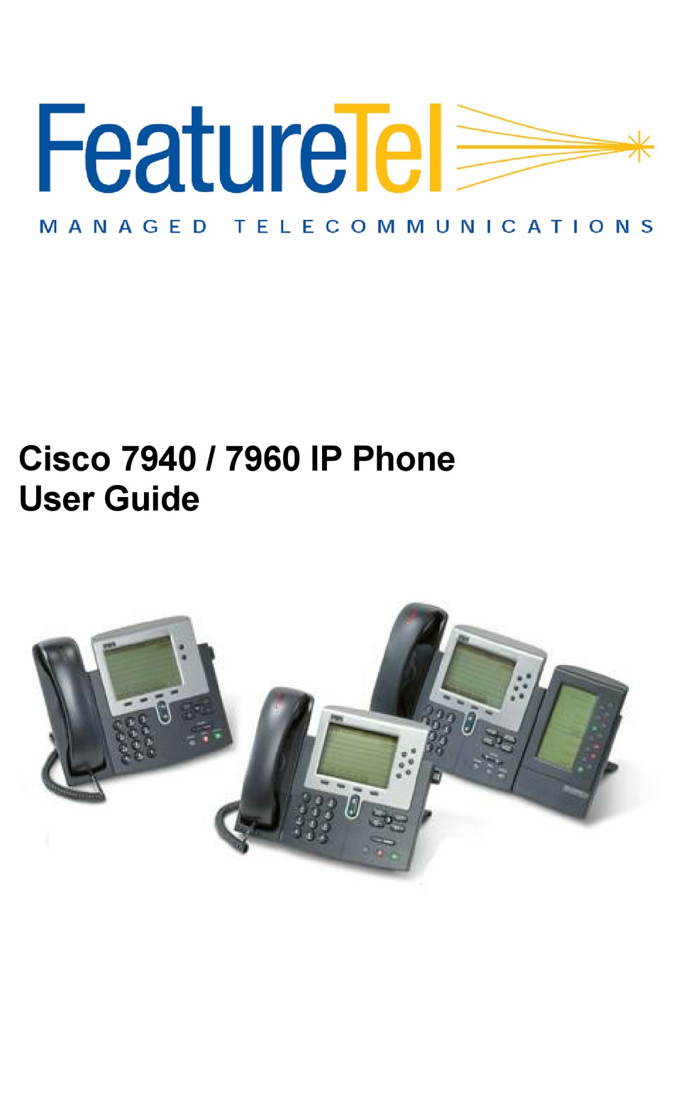 CISCO 7940 USER MANUAL Pdf Download | ManualsLib