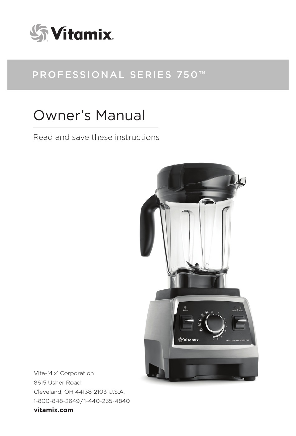 Vitamix 3600 Manual