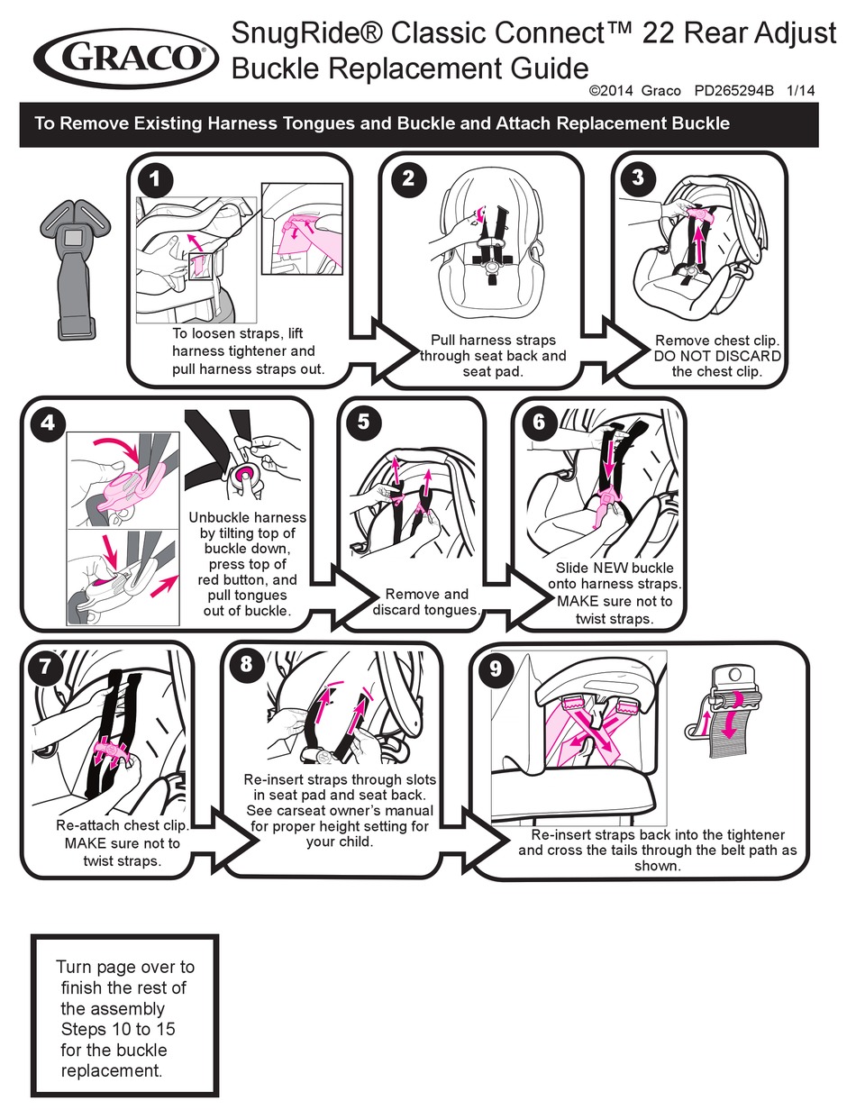 How To Loosen Straps On Graco Car Seat