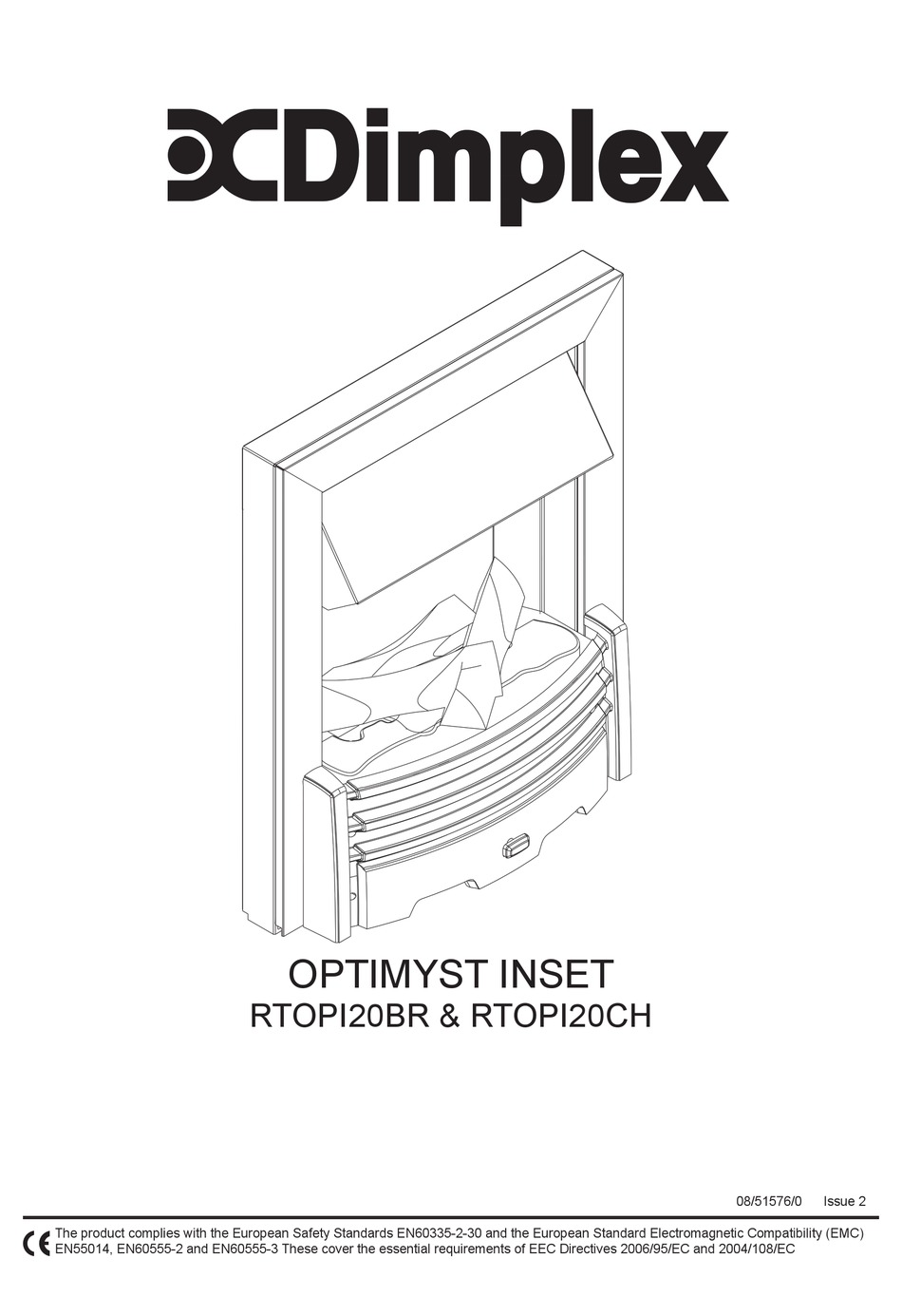 DIMPLEX OPTIMYST RTOPI20BR USER MANUAL Pdf Download | ManualsLib