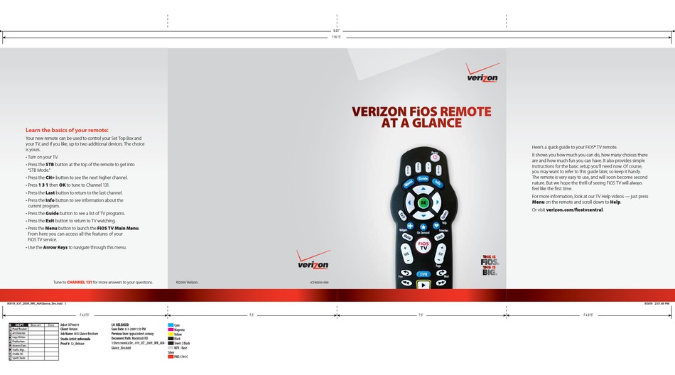 stb button on fios remote