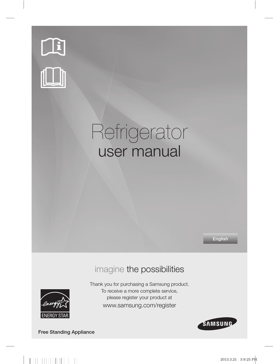 SAMSUNG REFRIGERATOR USER MANUAL Pdf Download ManualsLib   Samsung Refrigerator 