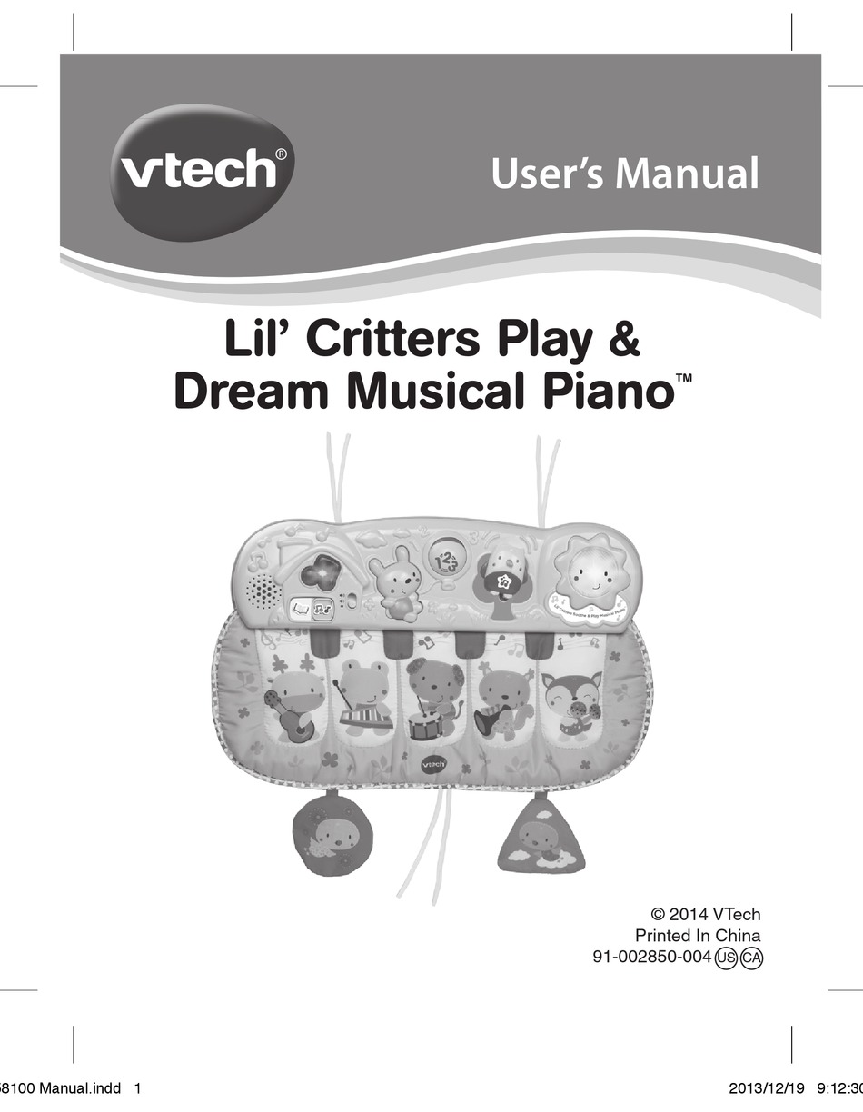 Lil' Critters Play & Dream Musical Piano