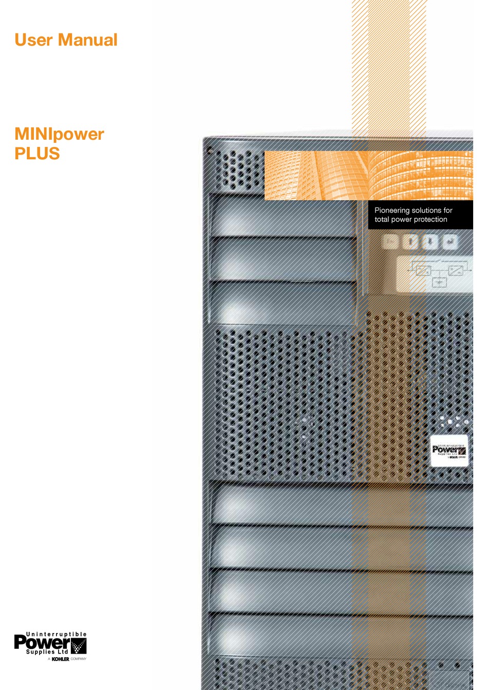UNINTERRUPTIBLE POWER SUPPLIES MINIPOWER PLUS USER MANUAL Pdf Download