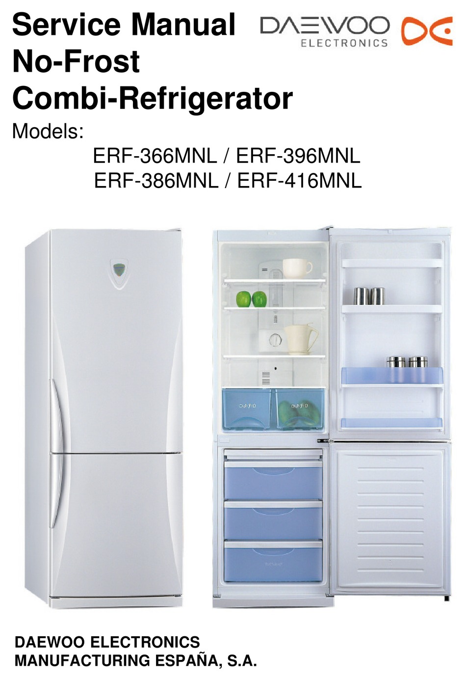 Холодильник Daewoo Electronics ERF-386 AIS