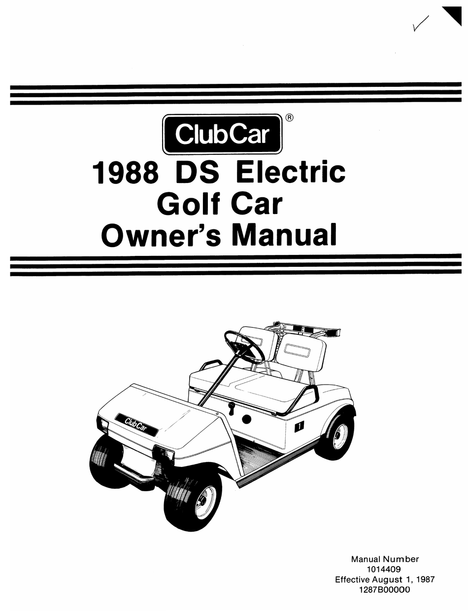 Club Car DS Manuals - Golf Cart Parts, Manuals & Accessories