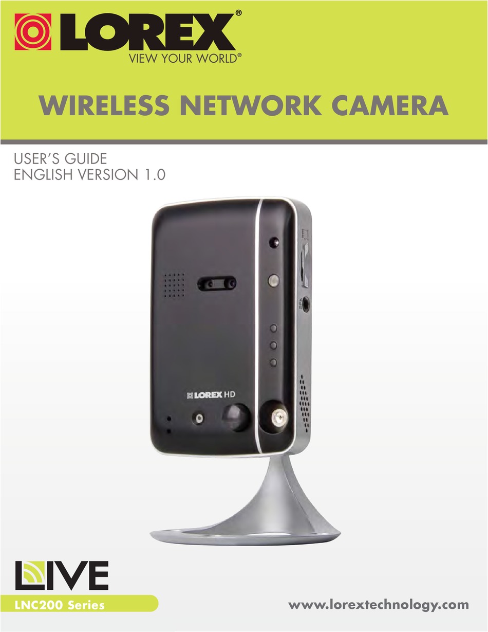 LOREX LNC201 USER MANUAL Pdf Download | ManualsLib