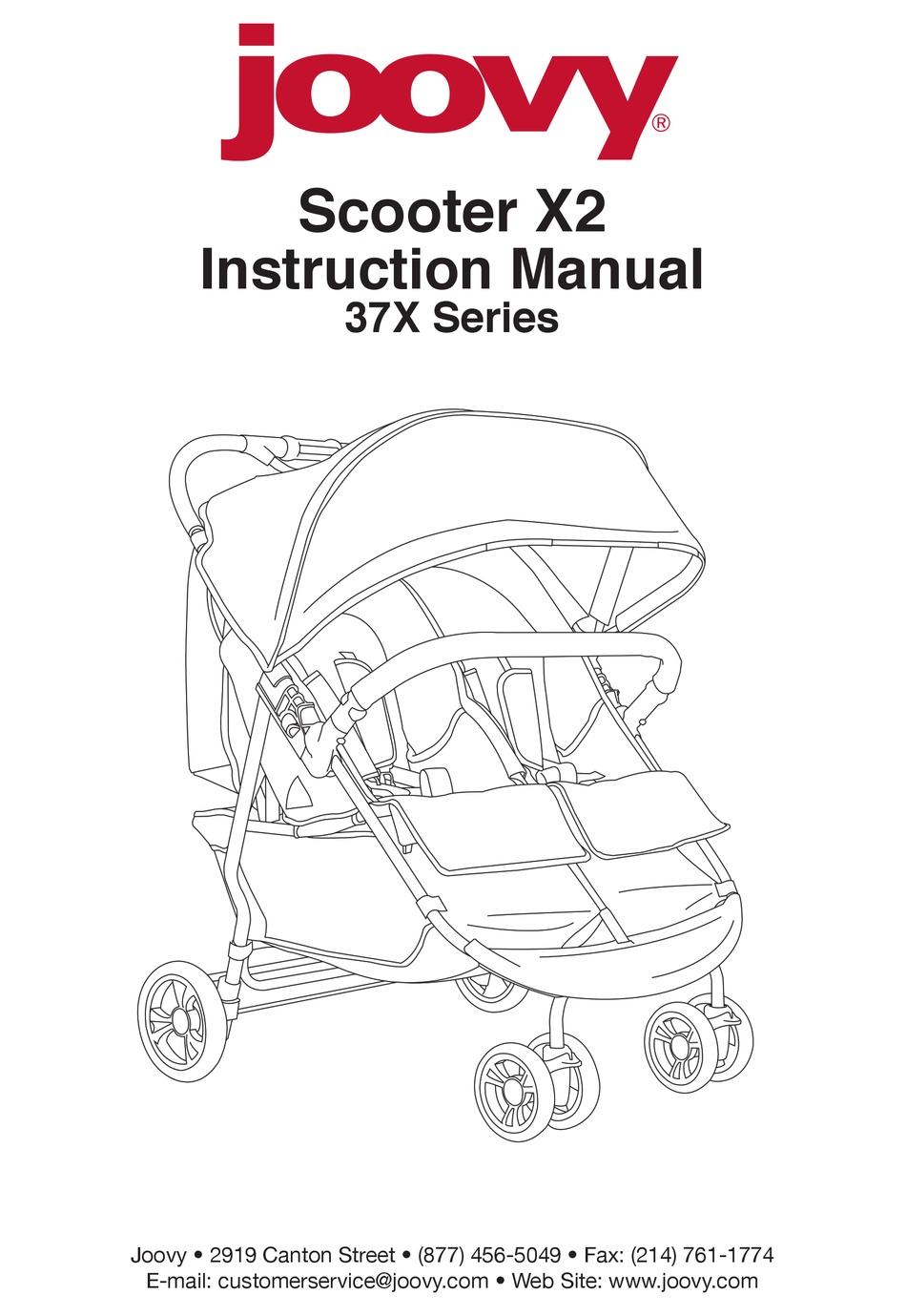 JOOVY SCOOTER X2 INSTRUCTION MANUAL Pdf Download ManualsLib