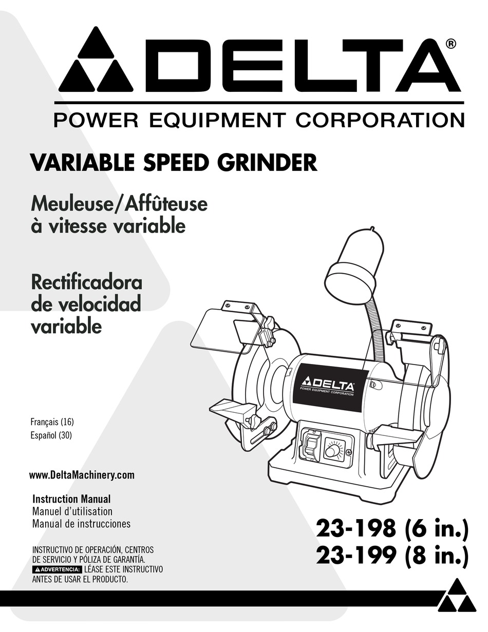 DELTA 23198 INSTRUCTION MANUAL Pdf Download ManualsLib