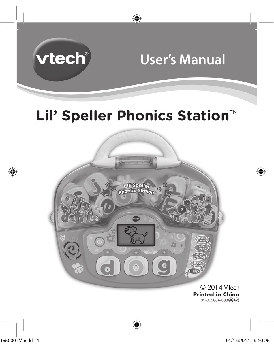 vtech speller phonics station