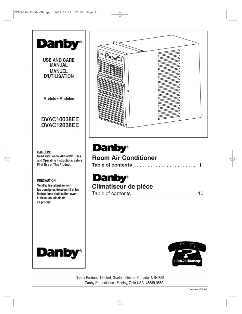 danby dvac8036de