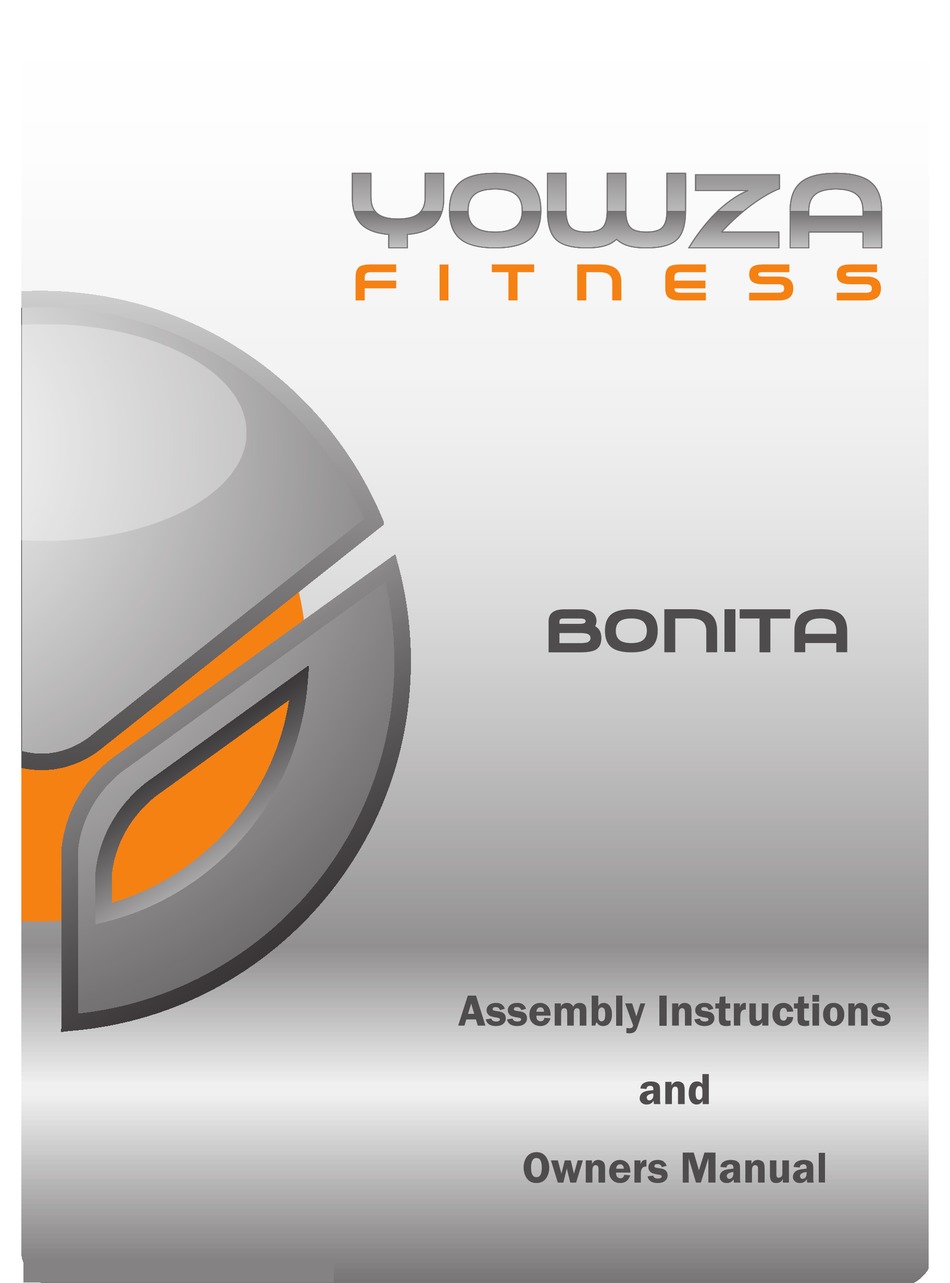 YOWZA BONITA ASSEMBLY INSTRUCTIONS AND OWNER'S MANUAL Pdf Download
