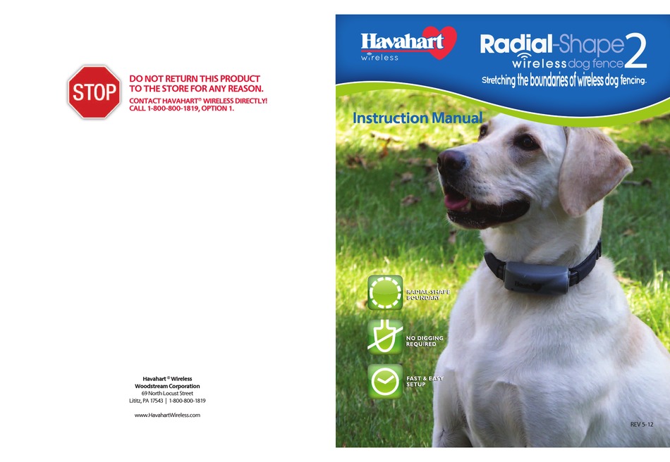 havahart wireless custom shaped dog fence system