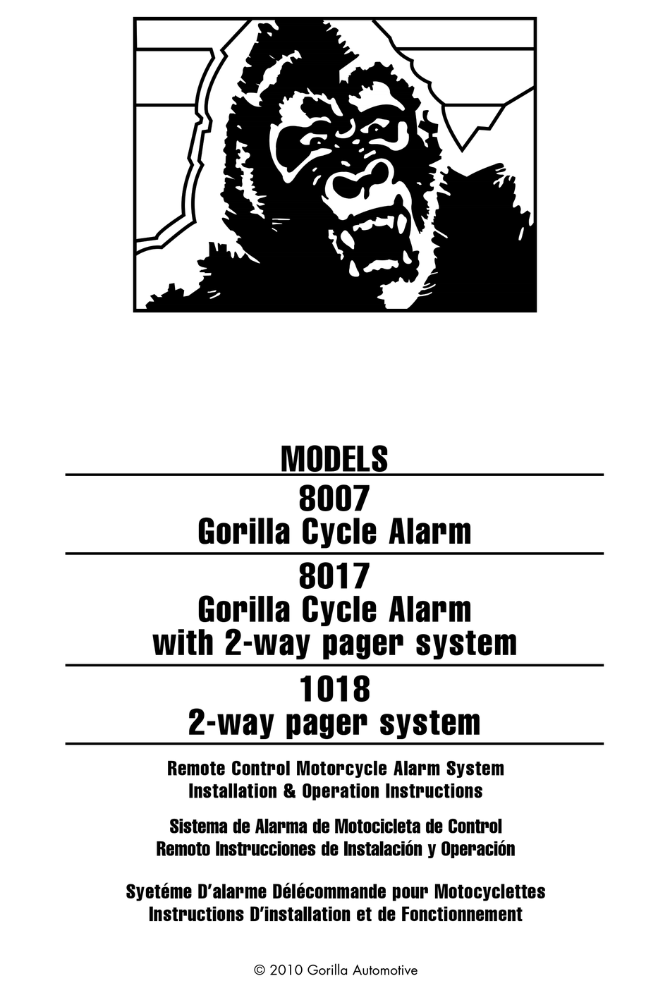 Gorilla Gadgets Manuals - Manuals+