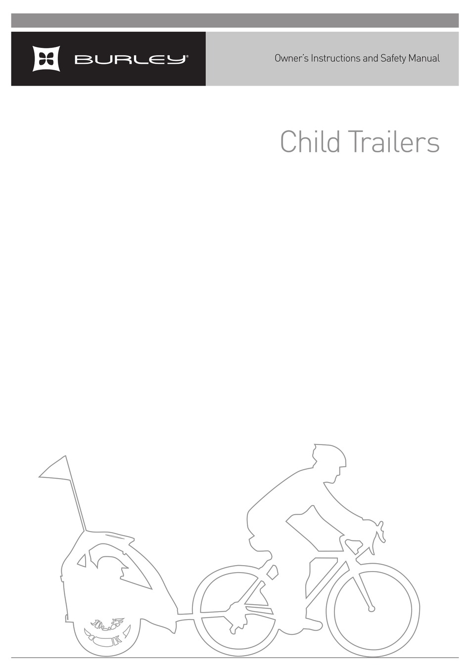 BURLEY CHILD TRAILERS OWNER'S INSTRUCTION AND SAFETY MANUAL Pdf