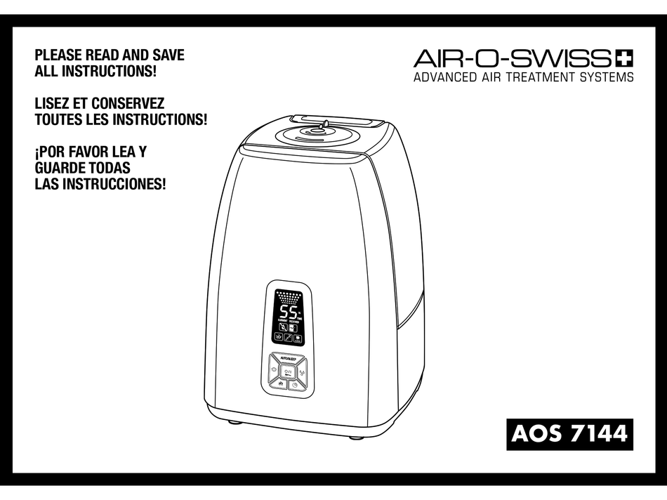 AIROSWISS AOS 7144 INSTRUCTIONS FOR USE MANUAL Pdf Download ManualsLib