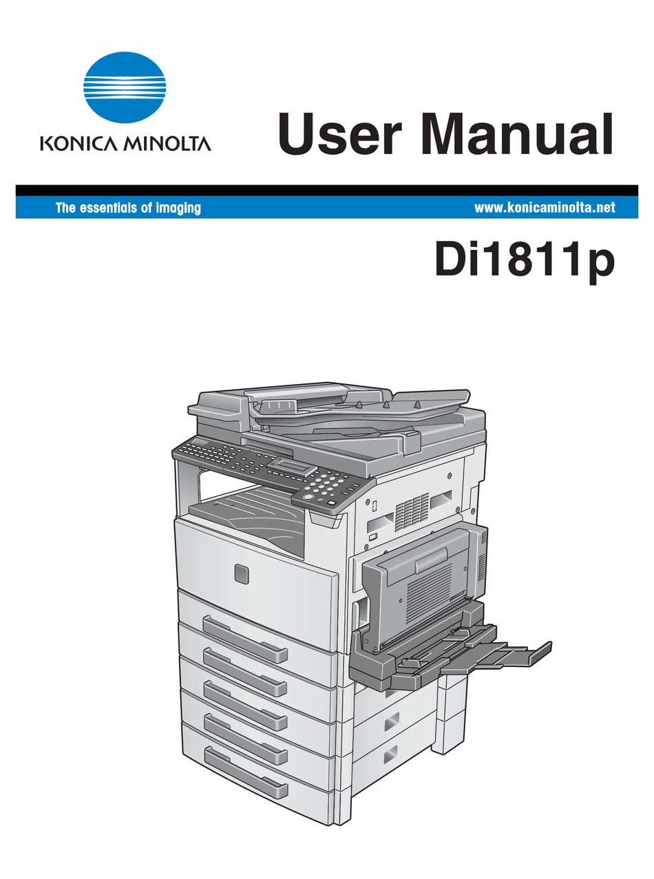 Manual. Konica Minolta di1611. МФУ Konica Minolta di2011. Konica Minolta di 1611 Термоузел.