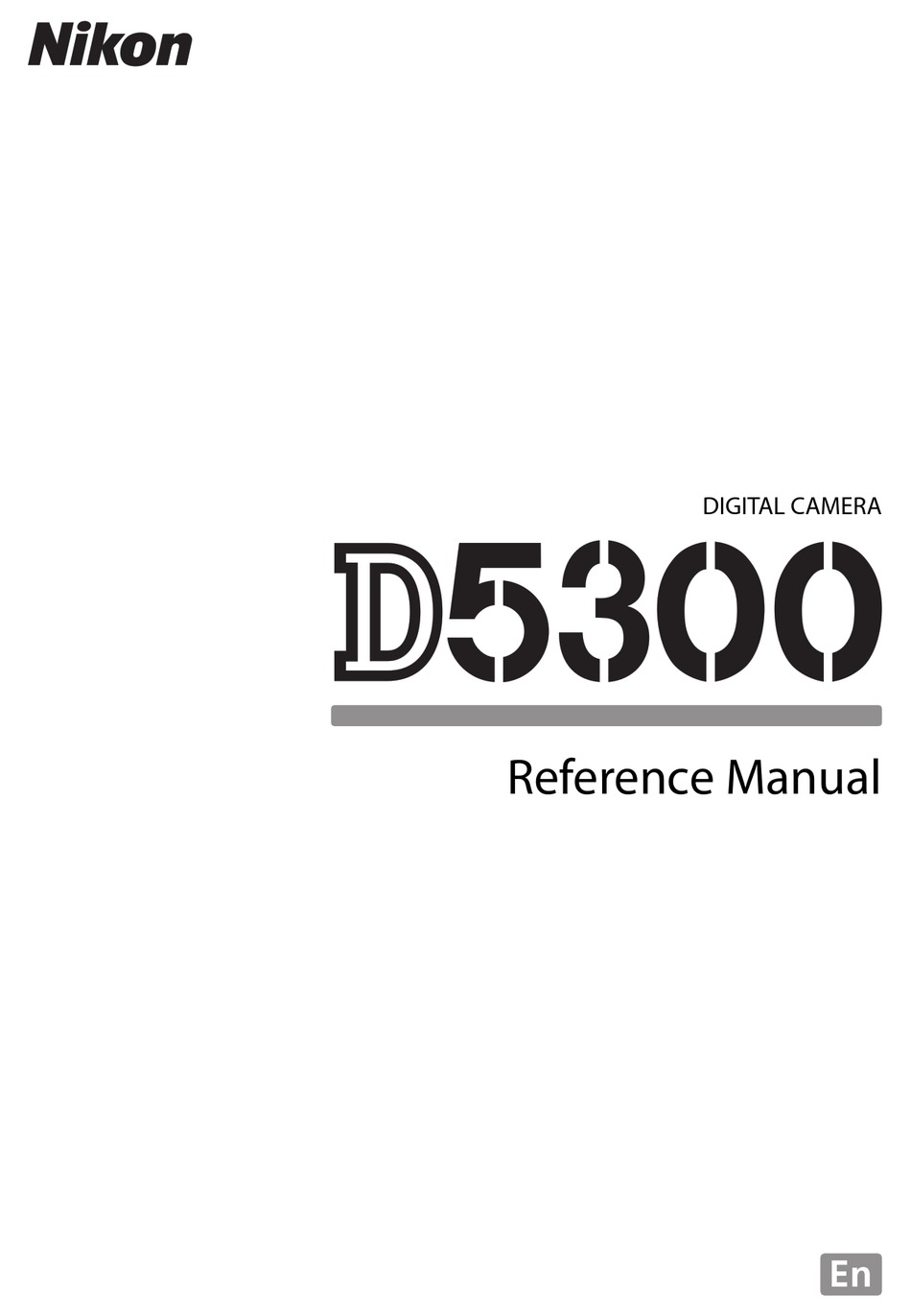 NIKON D5300 REFERENCE MANUAL Pdf Download ManualsLib