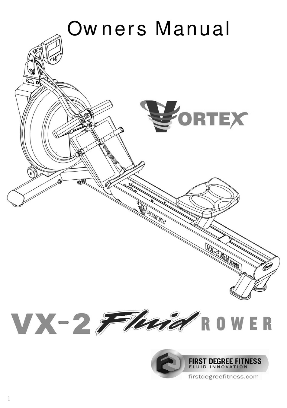 first-degree-fitness-vx-2-fluid-rower-owner-s-manual-pdf-download