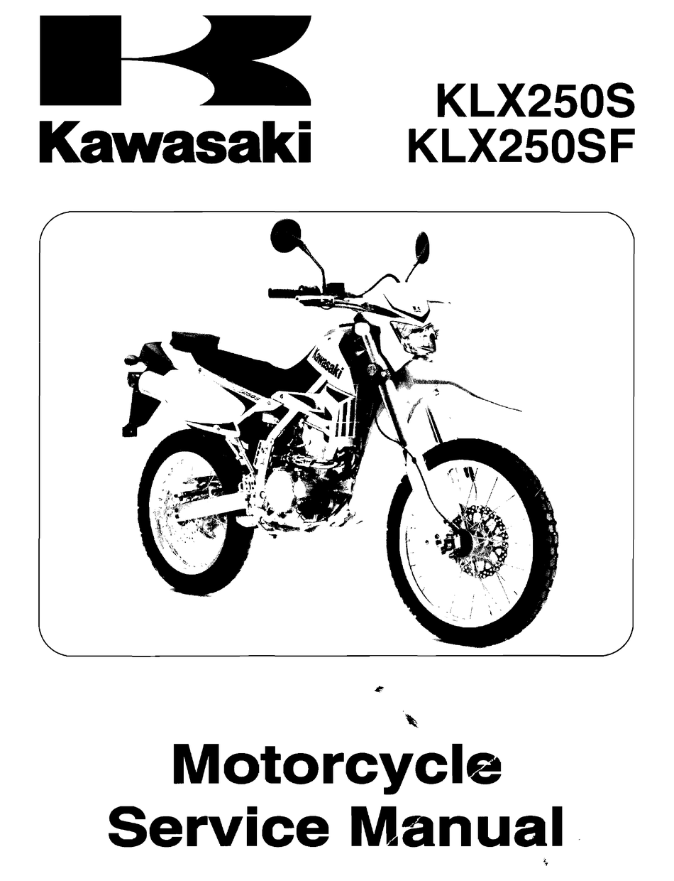 KAWASAKI KLX250S MANUAL Pdf Download | ManualsLib