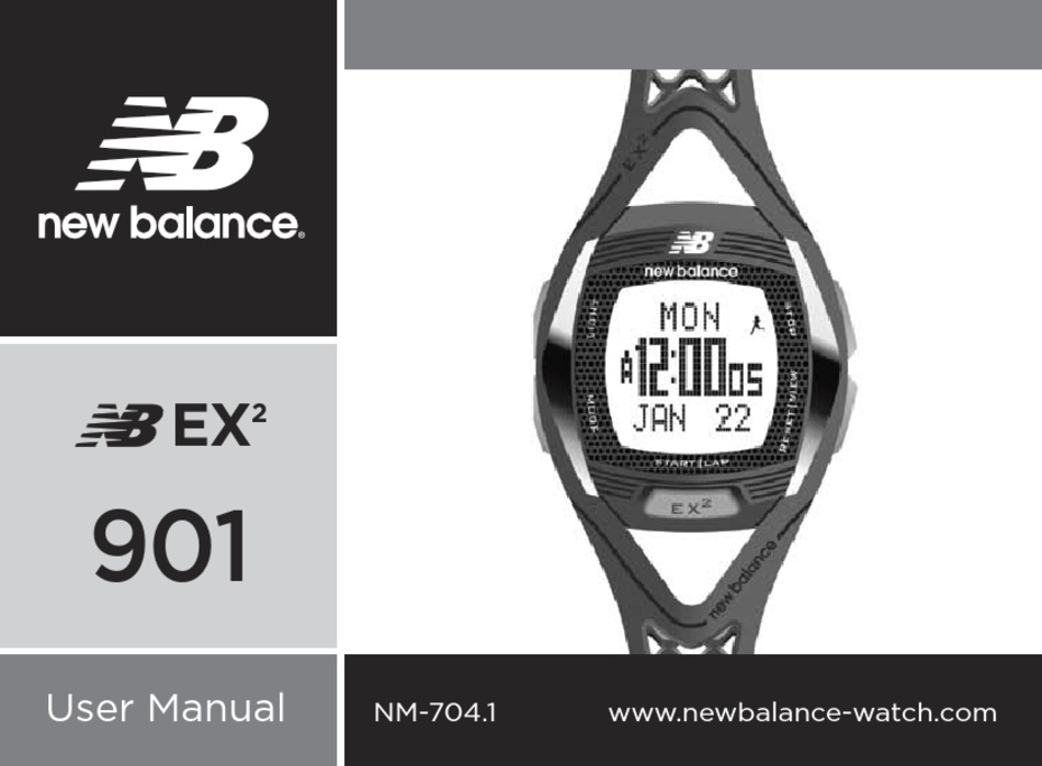 NEW BALANCE 901 USER MANUAL Pdf Download | ManualsLib
