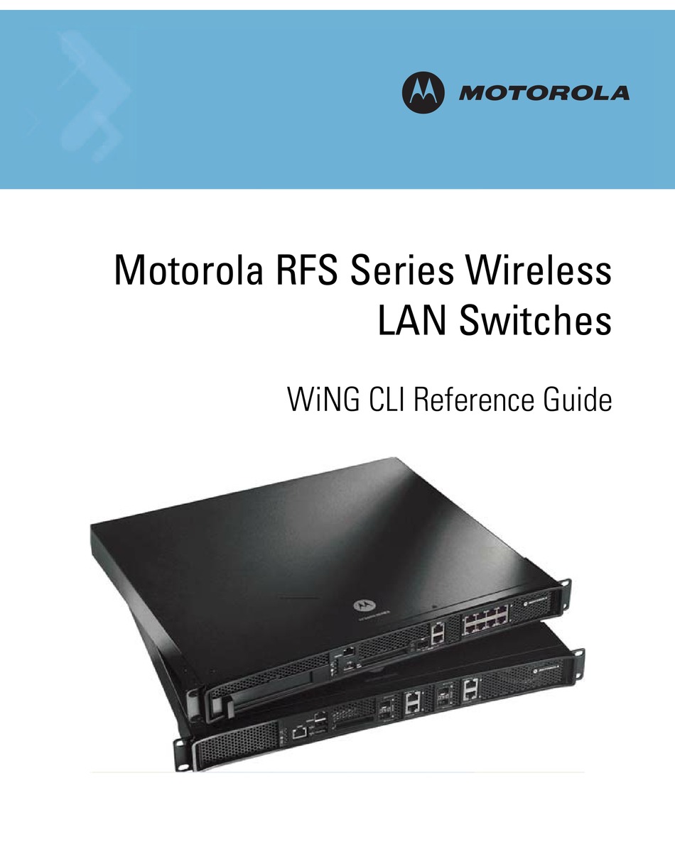 MOTOROLA RFS SERIES REFERENCE MANUAL Pdf Download ManualsLib