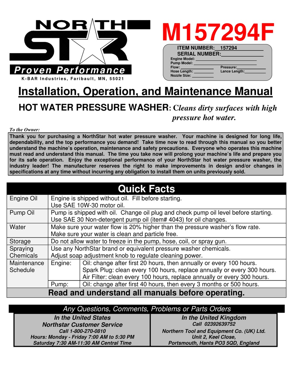 north-star-m157294f-installation-operation-and-maintenance-manual-pdf