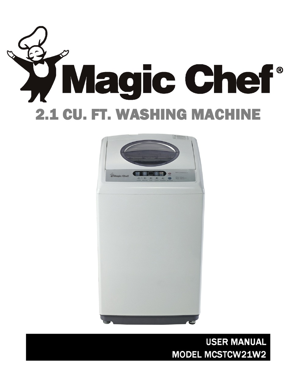 Magic Chef Mcstcw21w2 User Manual Pdf Download Manualslib