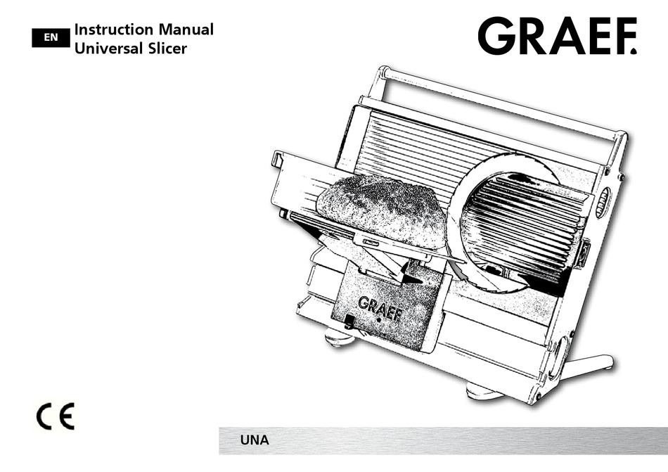 GRAEF UNIVERSAL SLICER INSTRUCTION MANUAL Pdf Download ManualsLib