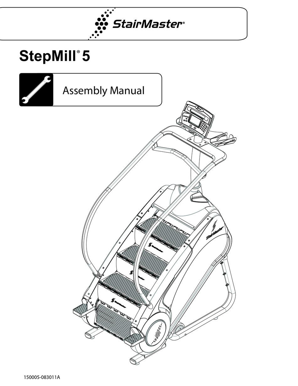 STAIRMASTER STEPMILL 5 ASSEMBLY MANUAL Pdf Download ManualsLib