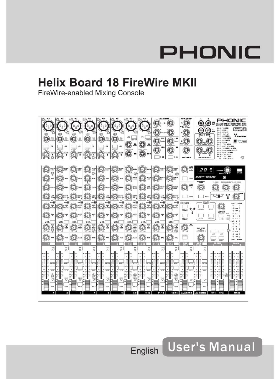 phonic helix board 18 universal review