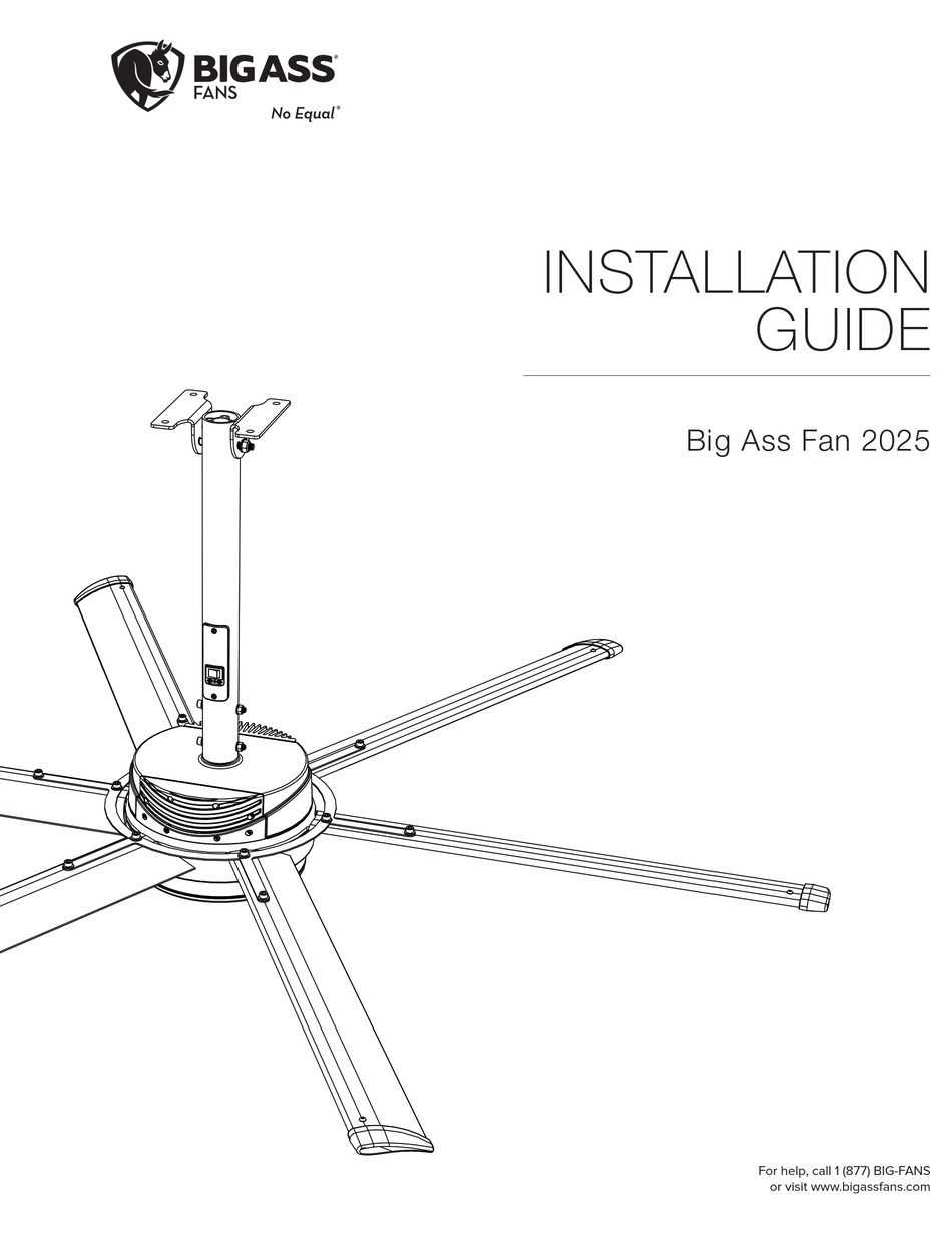 Big Ass Fans 2025 Installation Manual Pdf Download Manualslib 